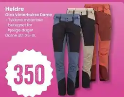 Sport Outlet Heldre Otra Vinterbukse Dame tilbud
