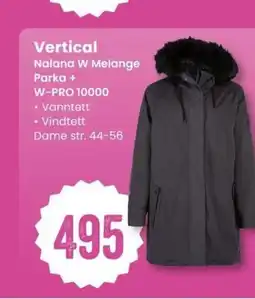 Sport Outlet Vertical nalana w melange parka + w-pro 10000 tilbud