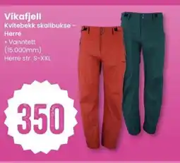 Sport Outlet Vikafjell kvitebekk skallbukse - herre tilbud
