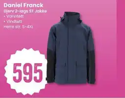 Sport Outlet Daniel Franck Djerv 2-lags ST Jakke tilbud