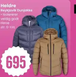 Sport Outlet Heldre Reykjavik Dunjakke tilbud