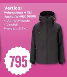 Sport Outlet Vertical Palmdalena M Ski Jacket W-PRO 10000 tilbud