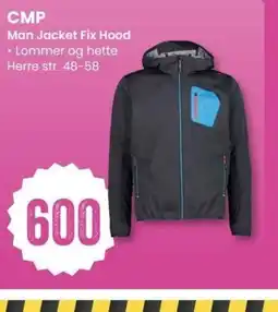 Sport Outlet CMP Man Jacket Fix Hood tilbud