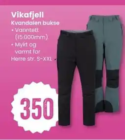 Sport Outlet Vikafjell Kvandalen bukse tilbud