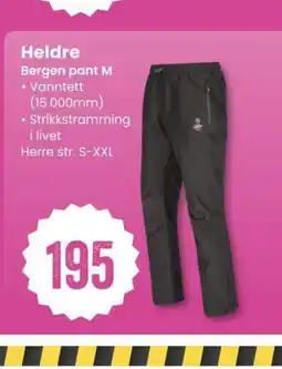 Sport Outlet Heldre Bergen pant M tilbud