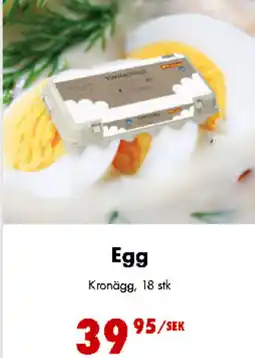 Nordby Supermarket Egg Kronägg tilbud