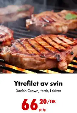 Nordby Supermarket Ytrefilet av svin tilbud