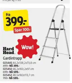Jula Gardintrapp tilbud