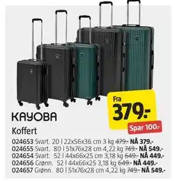 Jula Koffert tilbud
