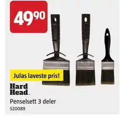 Jula Penselsett 3 deler tilbud