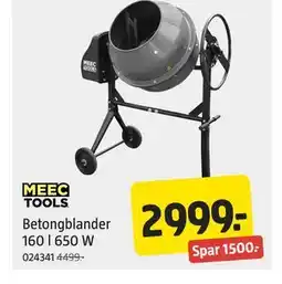 Jula Betongblander 160 l 650 W tilbud