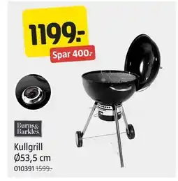 Jula Kullgrill Ø53,5 cm tilbud