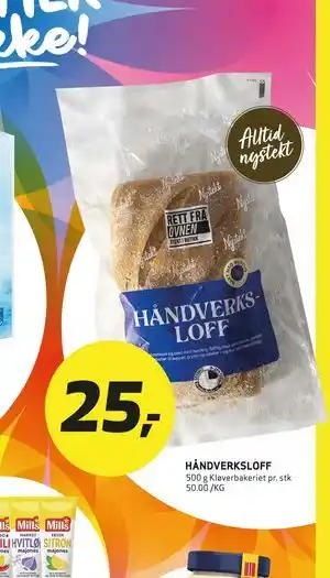 Bunnpris HÅNDVERKSLOFF tilbud