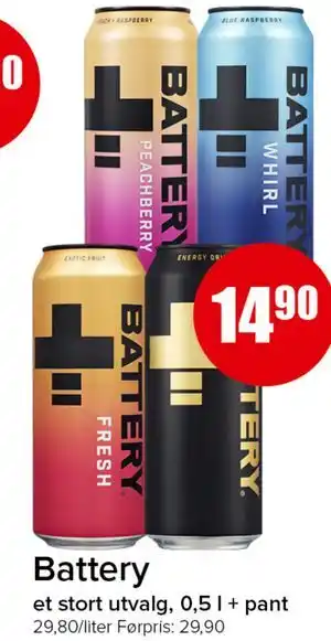 Spar Battery tilbud