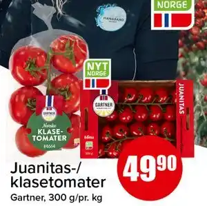 Spar Juanitas-/klasetomater tilbud