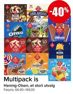 Spar Multipack is Hennig-Olsen tilbud