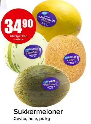 Spar Sukkermeloner tilbud