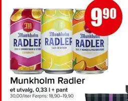 Spar Munkholm Radler tilbud