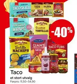 Spar Taco tilbud