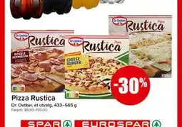 Spar Pizza Rustica tilbud