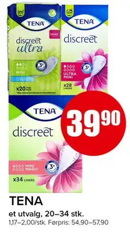 Spar TENA tilbud