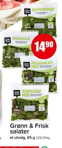 Spar Grønn & Frisk salater tilbud