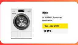 Skousen Miele WEB685WCS, Frontmatet vaskemaskin tilbud