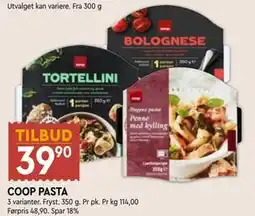 Coop Mega COOP PASTA tilbud