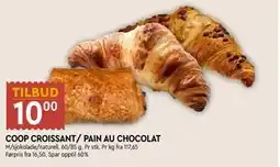 Coop Mega COOP CROISSANT/ PAIN AU CHOCOLAT tilbud