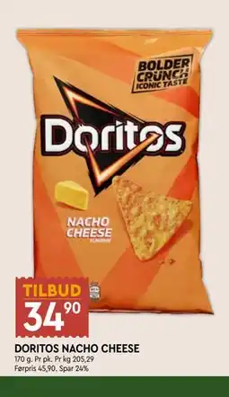 Coop Mega DORITOS NACHO CHEESE tilbud
