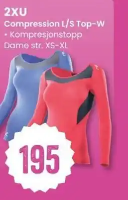 Sport Outlet 2XU Compression L/S Top-W tilbud