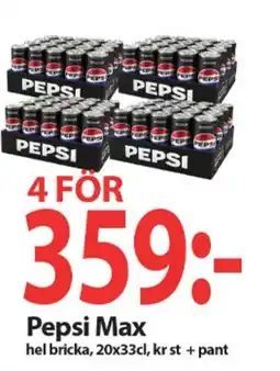 MaxiMat Nordby Pepsi Max tilbud