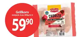 MaxiMat Nordby Scan Grillkorv tilbud