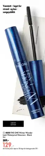 Oriflame THE ONE Winter Wonder Lash Waterproof Mascara - Black tilbud