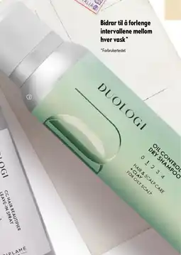 Oriflame DUOLOGI Oil Control Dry Shampoo tilbud