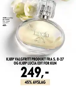 Oriflame Lucia Eau de Toilette tilbud