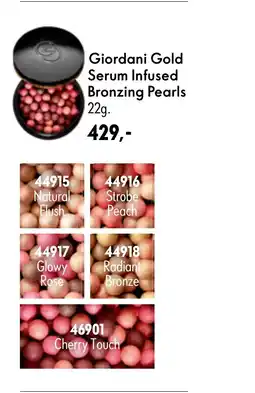Oriflame Giordani Gold Serum Infused Bronzing Pearls tilbud