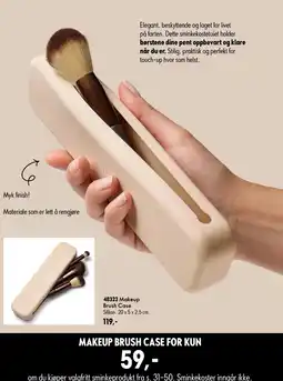 Oriflame Makeup Brush Case tilbud