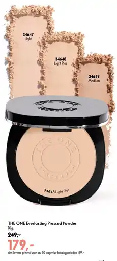 Oriflame THE ONE Everlasting Pressed Powder tilbud