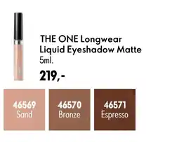 Oriflame THE ONE Longwear Liquid Eyeshadow Matte tilbud