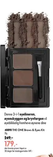 Oriflame THE ONE Brows & Eyes Kit tilbud