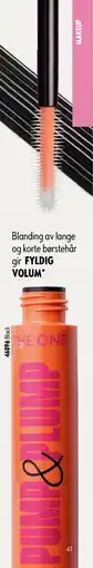 Oriflame THE ONE Pump & Plump Mascara tilbud
