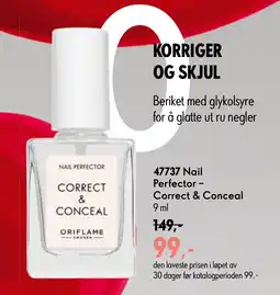 Oriflame Nail Perfector - Correct & Conceal tilbud