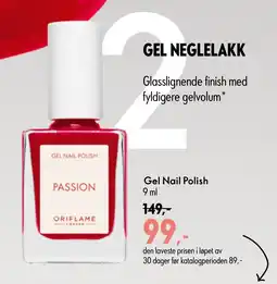 Oriflame Gel Nail Polish tilbud