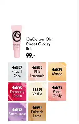 Oriflame OnColour Oh! Sweet Glossy tilbud