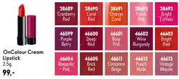 Oriflame OnColour Cream Lipstick tilbud