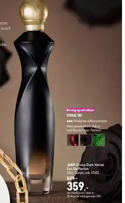 Oriflame Divine Dark Velvet Eau De Parfum tilbud