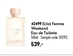 Oriflame Eclat Femme Weekend Eau de Toilette tilbud
