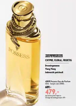 Oriflame Possess Eau de Parfum tilbud