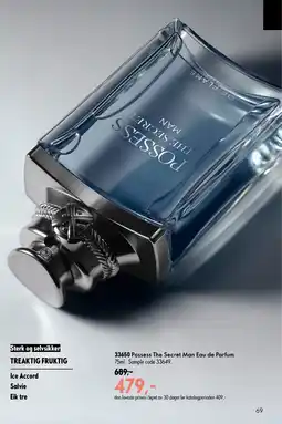 Oriflame Possess The Secret Man Eau de Parfum tilbud